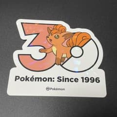 [Korea Exclusive] Pokémon 30th Anniversary Sticker - Vulpix Pop-up Store Sticker