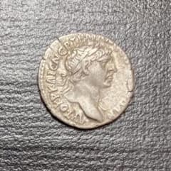 古代ローマ帝国コイン トラヤヌス ドラクマ銀貨‼︎/ギリシャ