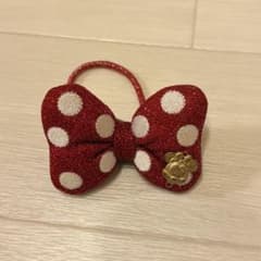 ミニーちゃんミニリボンヘアゴムのサムネイル