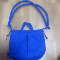 OLEND似　ショルダーバッグ青のサムネイル