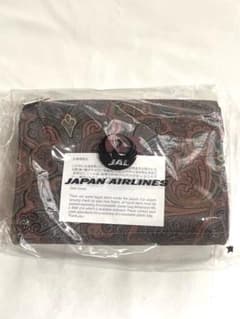 【未開封美品】 JAL × ETRO エトロコラボ ポーチ ペイズリー柄 非売品のサムネイル