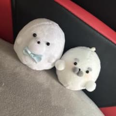 あざらしのぬいぐるみ　ハンドメイド あざらし ぬいぐるみ ハンドメイド - メルカリ