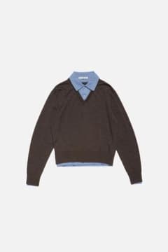 烏*吉様 25AW Acne Studios レイヤードウールニット 烏*吉様 25AW Acne Studios レイヤードウールニット - メルカリ