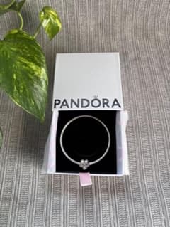 PANDORA ブレスレット フラワーモチーフ - メルカリ