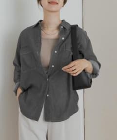 新品◇DOORS◇シアーデニムシャツ《BLACK》◇アーバンリサーチ - メルカリ