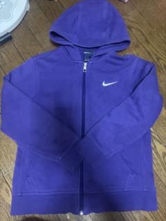 NIKE ジップパーカー パープル Sサイズのサムネイル