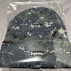 Supreme 迷彩ニット帽のサムネイル