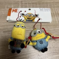 USJ 미니언 페어 플래쉬 키 체인 세트