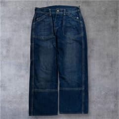 EVISU ダブルニー風　 ワークスタイル ヴィンテージデニムのサムネイル