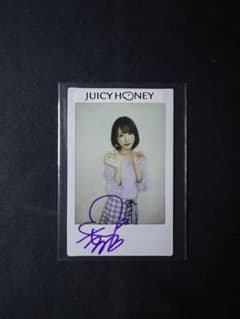 天使もえ 直筆サイン チェキ juicy honey - メルカリ