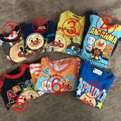 男の子　アンパンマン服　7点　まとめ売り　80㎝〜95㎝のサムネイル