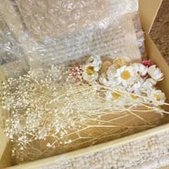 ドライフラワーセット（白・赤）のサムネイル