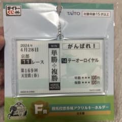 タイトくじ HORSE HEROES アクリルキーホルダー テーオーロイヤルのサムネイル