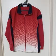 YONEX テニスウェア 長袖 レッド SSのサムネイル