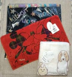 핸드 타월 3장 세트 kitson Disney