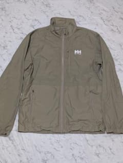 美品】HELLY HANSEN ナイロンジャケット カーキ L - メルカリ