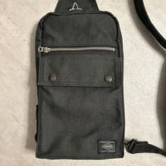 【美品】PORTER 吉田カバン ボディバッグ ブラックのサムネイル