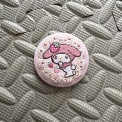 マイメロディ 刺繍缶バッジのサムネイル