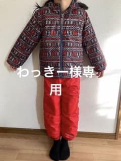 美品！コロンビア子供用ウエア上下。身長110㎝から120㎝のサムネイル