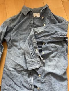 PLST デニムブルー 長袖シャツ サイズ0のサムネイル