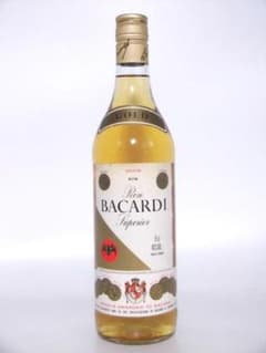 古酒 ラム 90年代後期流通 バカルティ ゴールド スペリオール 4本セット 古酒 ラム 90年代後期流通 バカルティ ゴールド スペリオール 4