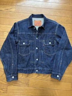 エ*ィ様 初期94年製LEVI’Sリーバイス2st復刻 507XX 71507 94年製 リーバイス 71507-XX 2nd 復刻 デニムジャケット38 濃紺 - メルカリ