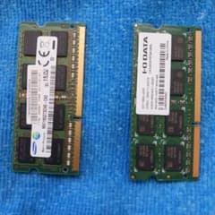 ノートPC用メモリ 4GB 2枚セット DDR3L - メルカリ