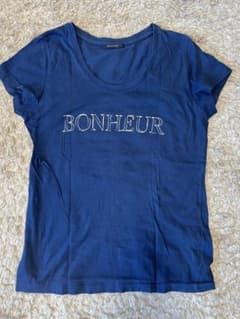 マカフィー BONHEURネイビー半袖Tシャツのサムネイル