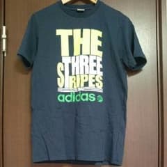 【アディダス】 メンズ Tシャツ ネイビー Lサイズ 未使用品のサムネイル
