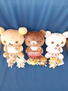9/23 20時迄値下！リラクマチュッパチャプスぬいぐるみ＆マスコットシール付のサムネイル