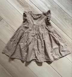 新品Lee ノースリーブワンピース 80cm ベージュのサムネイル