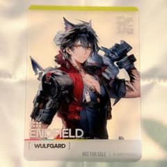 【セット売り】アークナイツ エンドフィールド GiGO限定コラボ　ウルフガード ウルフガード アークナイツ エンドフィールド GIGO クリアカード