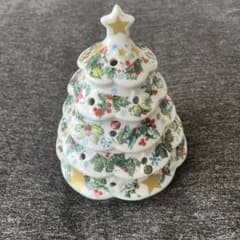 クリスマスツリー 陶器製 オーナメント キャンドルホルダー - メルカリ