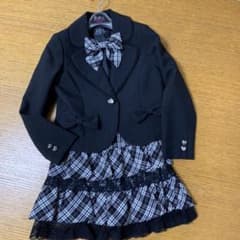 フォーマルスーツ 女の子 入学式　130のサムネイル