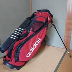  アディダス キャディバッグ ★保冷ボトルホルダー&ボールポーチ付き ADIDAS アディダス キャディバッグ ☆保冷ボトルホルダー&ボールポーチ