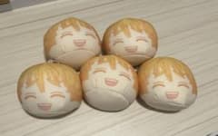 我妻善逸 おまんじゅう ぬいぐるみ 鬼滅の刃 善逸 おまんじゅう あにずきん - メルカリ