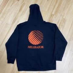 [HELLRAZOR] EMBROIDERED LOGO HOODIE XLのサムネイル