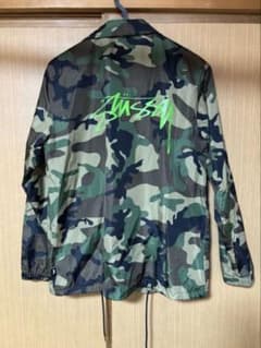 Stussy ステューシー カモフラージュ ナイロンジャケット Sサイズ