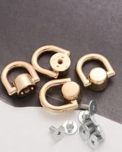 トチカン ネジ式 頭直径約10mm 8個入り ドロップ ハンドル　組ねじのサムネイル