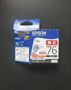 エプソン純正インクカートリッジ ICBK76 ICC76 ICM76 ICY76 - メルカリ