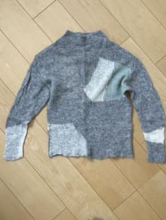ZARA 長袖 ニット セーター グレー Mサイズのサムネイル