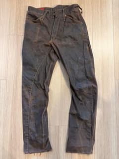 Levi's RED ウレタンコーティングデニムパンツ ブラウンのサムネイル