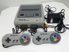 ル*ク様 SFC スーパーファミコン 本体 コントローラー2個 カセット付のサムネイル