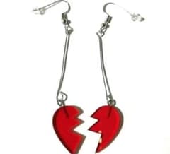 ① Heart Earrings Polnareff JoJo JoJo's Bizarre Adventure Cosplay