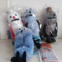 PUPPET SUNSUN ぬいぐるみ 3種 ペットボトルホルダー マスク 紙袋 PUPPET SUNSUN ぬいぐるみ 3種 ペットボトルホルダー マスク 紙袋