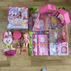 めるちゃん　なかよしハウス　人形付きのサムネイル
