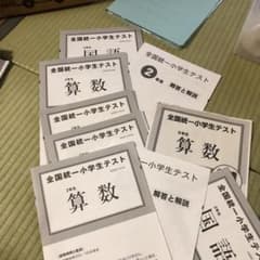 四谷大塚 全国統一小学生テスト小学2年のサムネイル