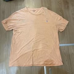 90s Polo Ralph Lauren Tシャツ オレンジ　グランジ　ボロのサムネイル