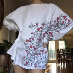 デッドストック 激レア  90s XL Keith Haring キースヘリングのサムネイル