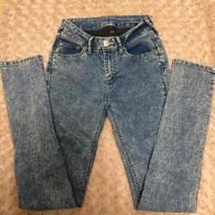 ♡夢展望♡ケミカルウォッシュ スキニーのサムネイル